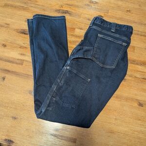 Dovetail Workwear Women's Maven Slim Pants Cargo Utility Pockets 14 Tall 32 Long